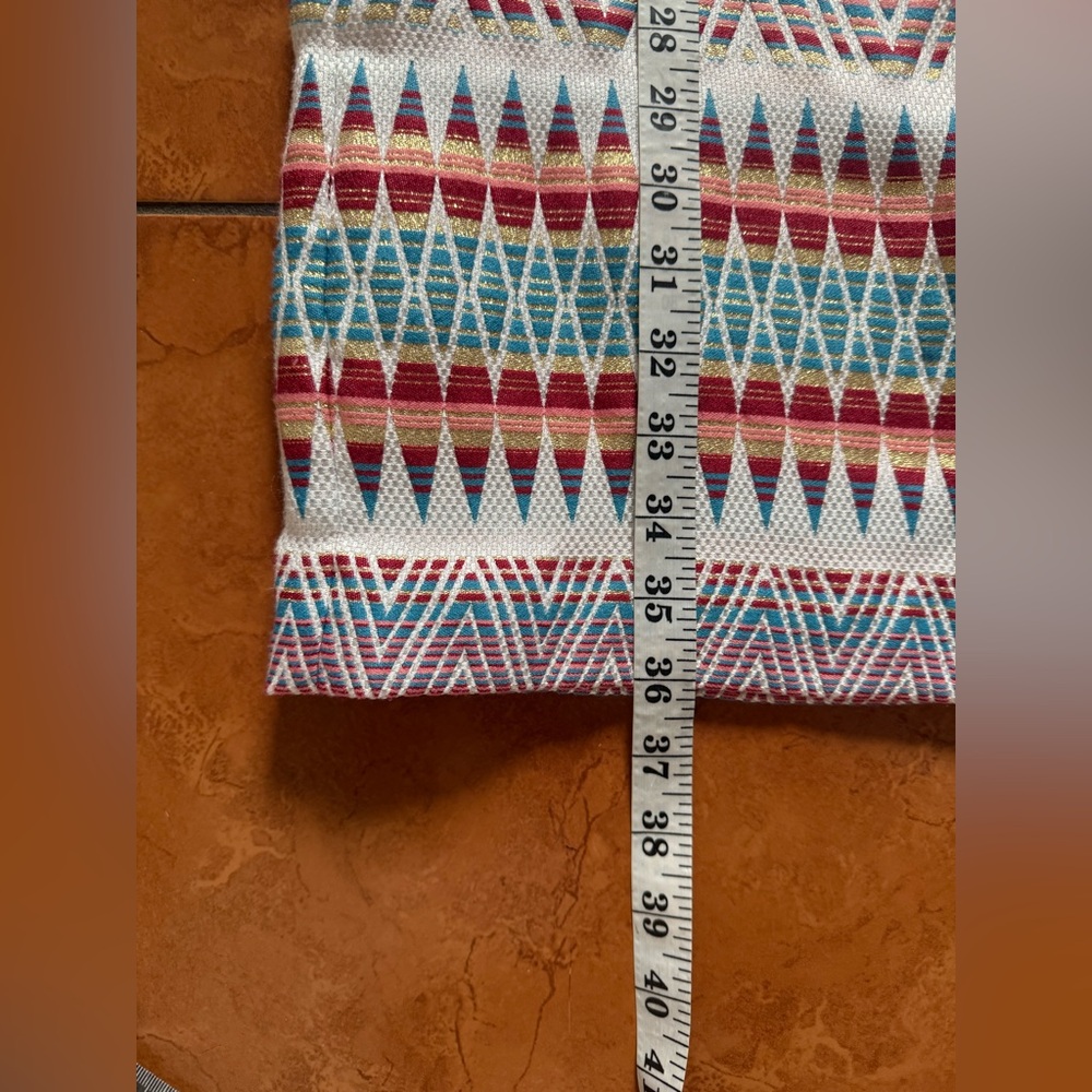 Multicolor Geometric Pattern Dress - Picture 4 of 6